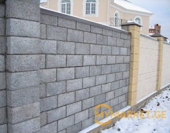 Building a block fence, building partitions with blocks, building partitions with blocks Tbilisi - photo 1