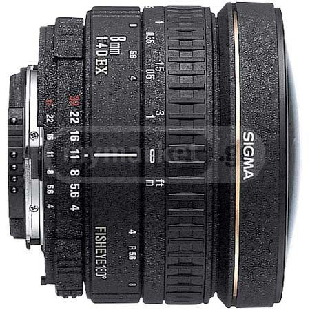 Sigma 8mm F4 AF EX Circular Fisheye Lens " Pentax "Mounts Tbilisi - photo 2