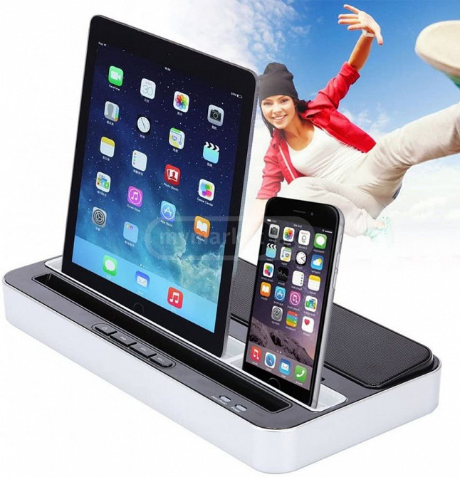 Каргадор Альтавоз "IPEGA" Двойная док-станция для Iphone Ipad (все товары Тбилиси - изображение 1