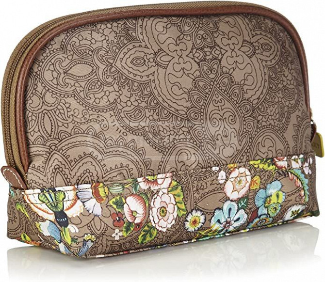 Oilily Womens French Flowers S Toiletry Bag Tobacco Cosmeti თბილისი - photo 3