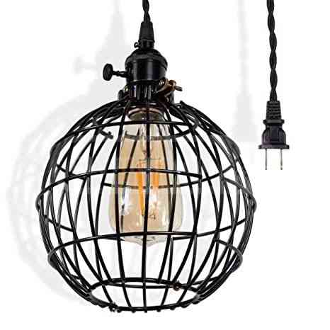 Rustic State Vintage Design Globe Metal Decorative Lamp Sh თბილისი