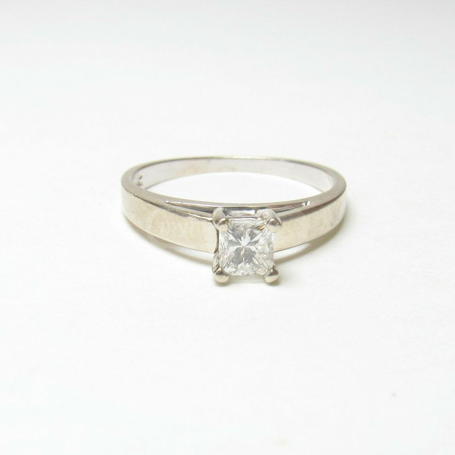 1944 gold ring with 0.45ct diamond Tbilisi - photo 1