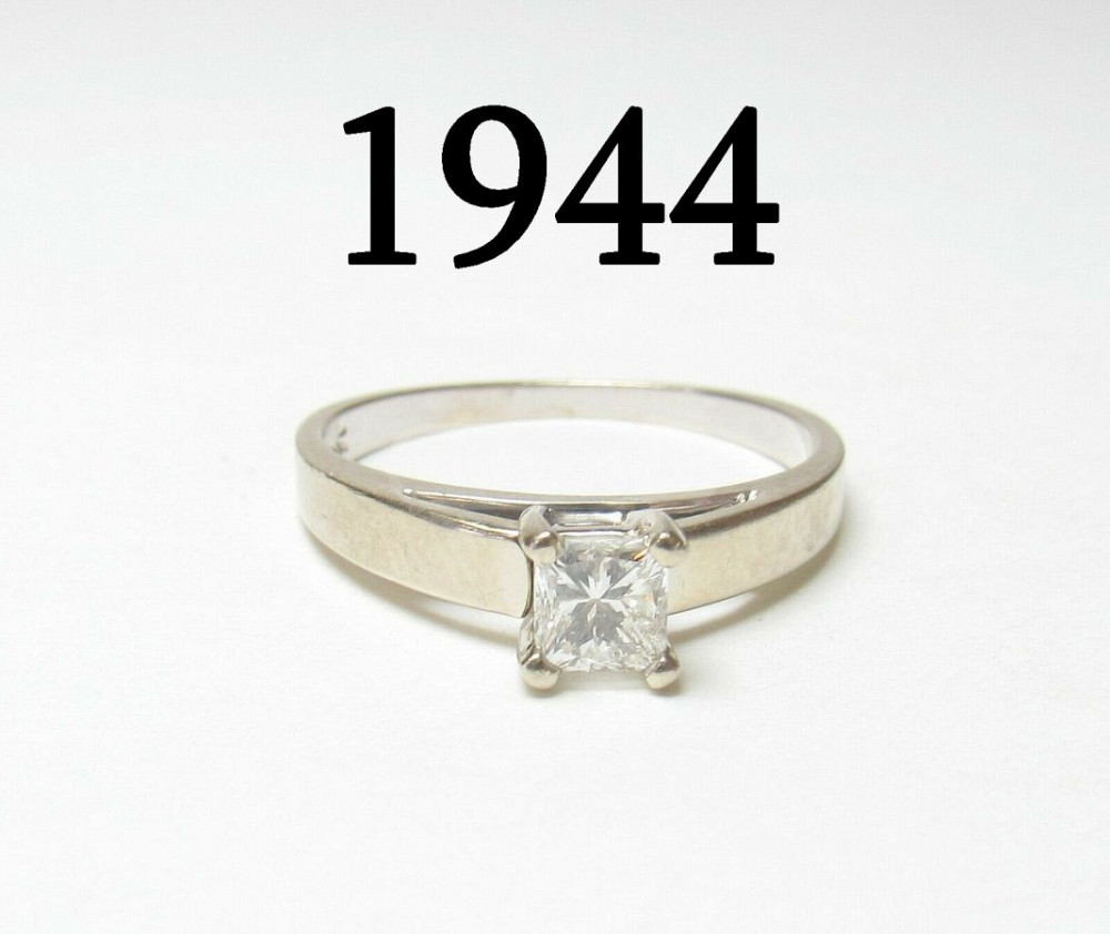 1944 gold ring with 0.45ct diamond Tbilisi - photo 2