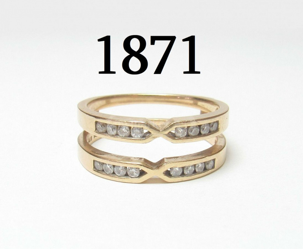 1871 gold ring with 0.32ctw diamonds Tbilisi - photo 2