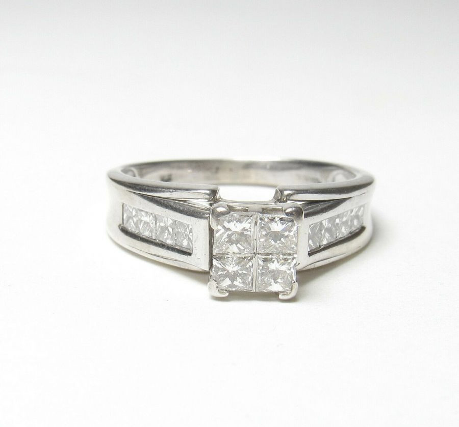 1800 gold ring with 1.32 ctw diamonds Tbilisi - photo 1