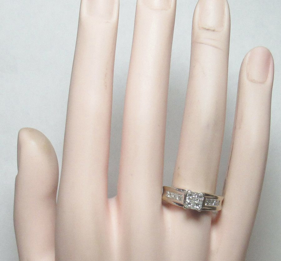 1800 gold ring with 1.32 ctw diamonds Tbilisi - photo 5