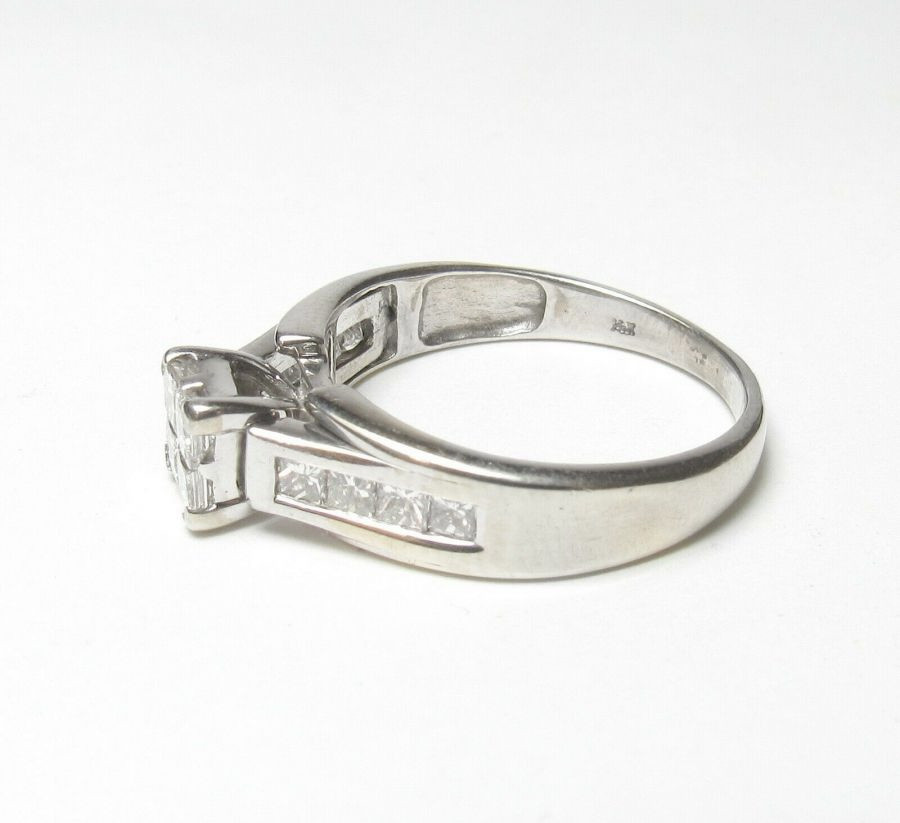 1800 gold ring with 1.32 ctw diamonds Tbilisi - photo 3