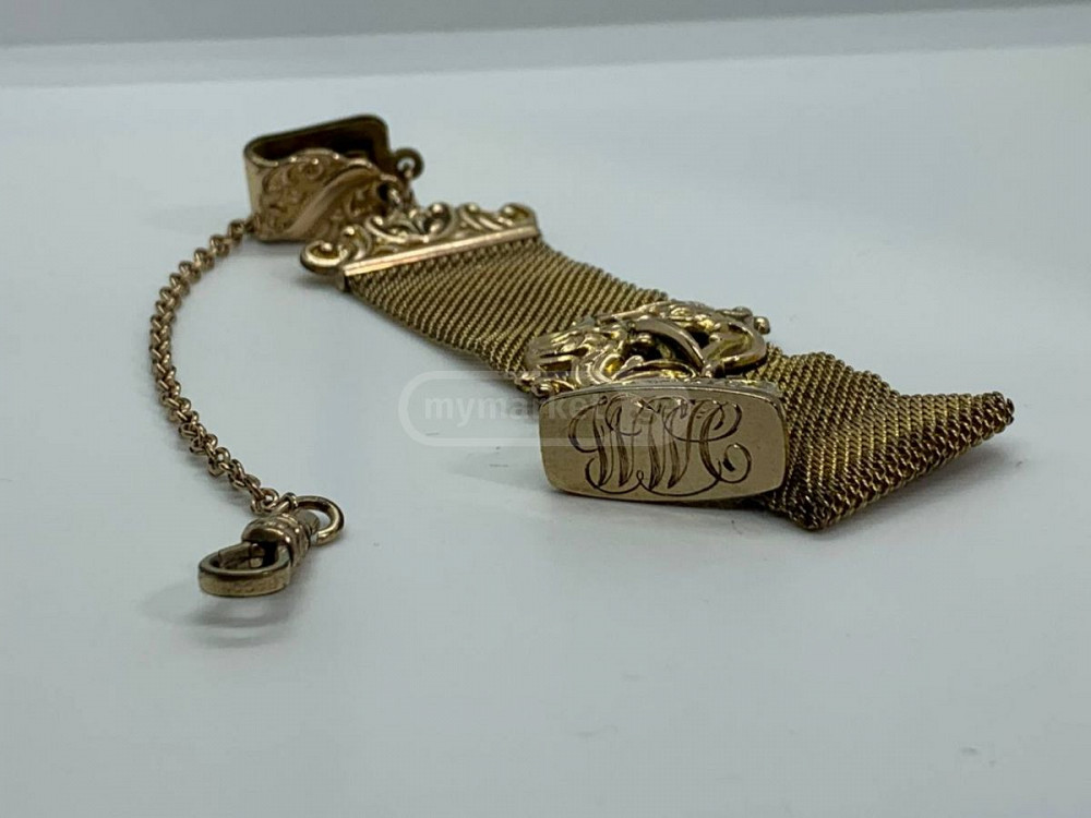 1874 მოოქროვილი ფილიგრანული ანტიკვარი ჯიბის საათის საკიდი თბილისი - photo 6