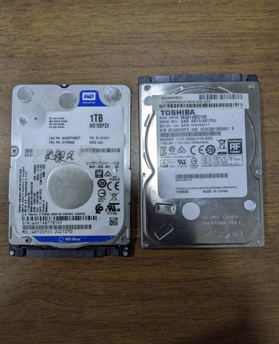 ✅⚠️1TB ნოუთბუქის ვინჩესტერი⚠️✅ Тбилиси - изображение 1