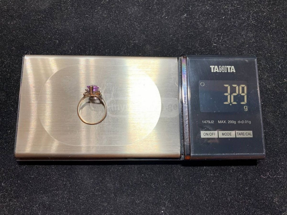 1024 ოქროს ბეჭედი ამეტვისტოთი Tbilisi - photo 6