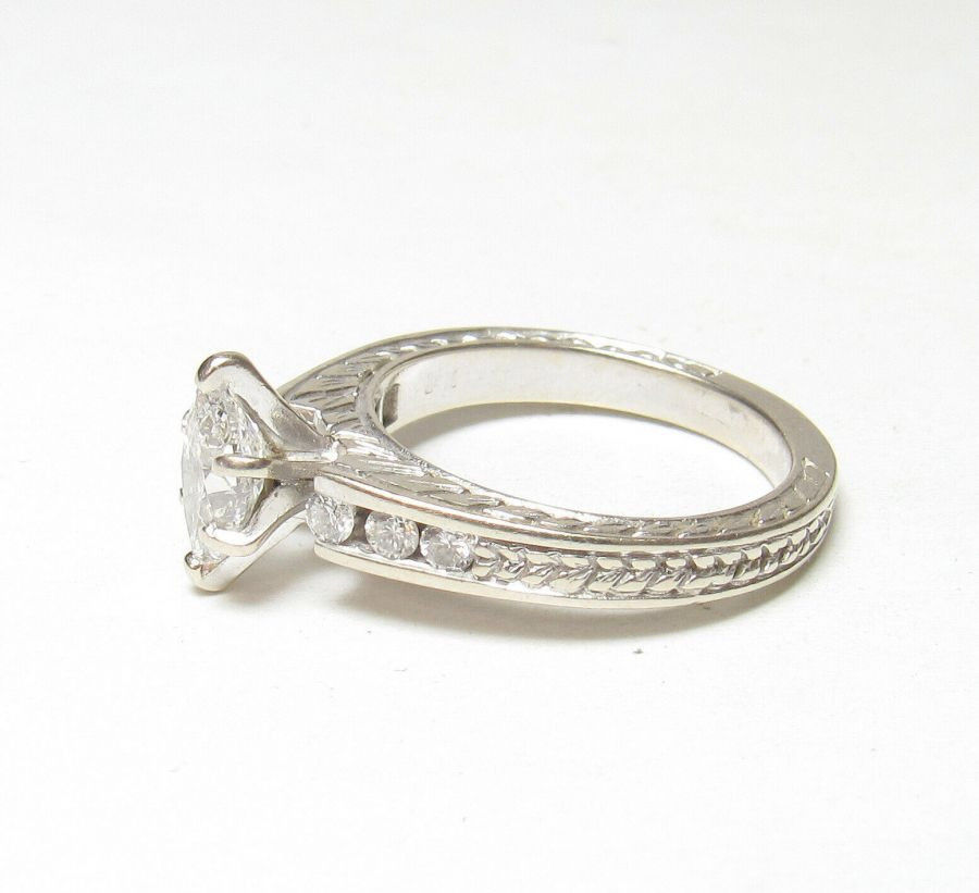 1678 თეთრი ოქროს 1.03 ctw ბრილიანტის ბეჭედი Tbilisi - photo 4