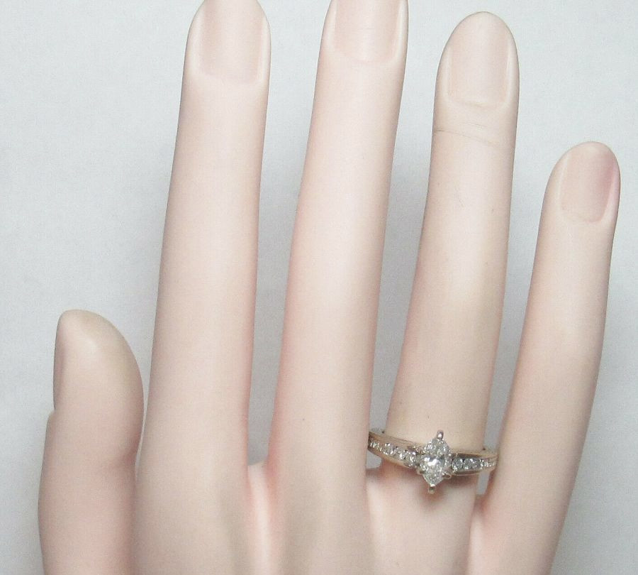 1678 თეთრი ოქროს 1.03 ctw ბრილიანტის ბეჭედი Tbilisi - photo 5