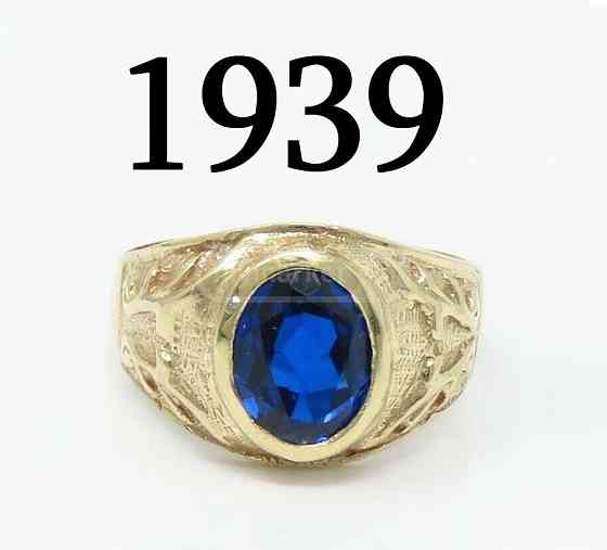 1939 ოქროს ბეჭედი 1,50 ct შპინელით თბილისი