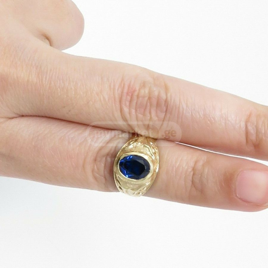 1939 ოქროს ბეჭედი 1.50 ct შპინელით Tbilisi - photo 6