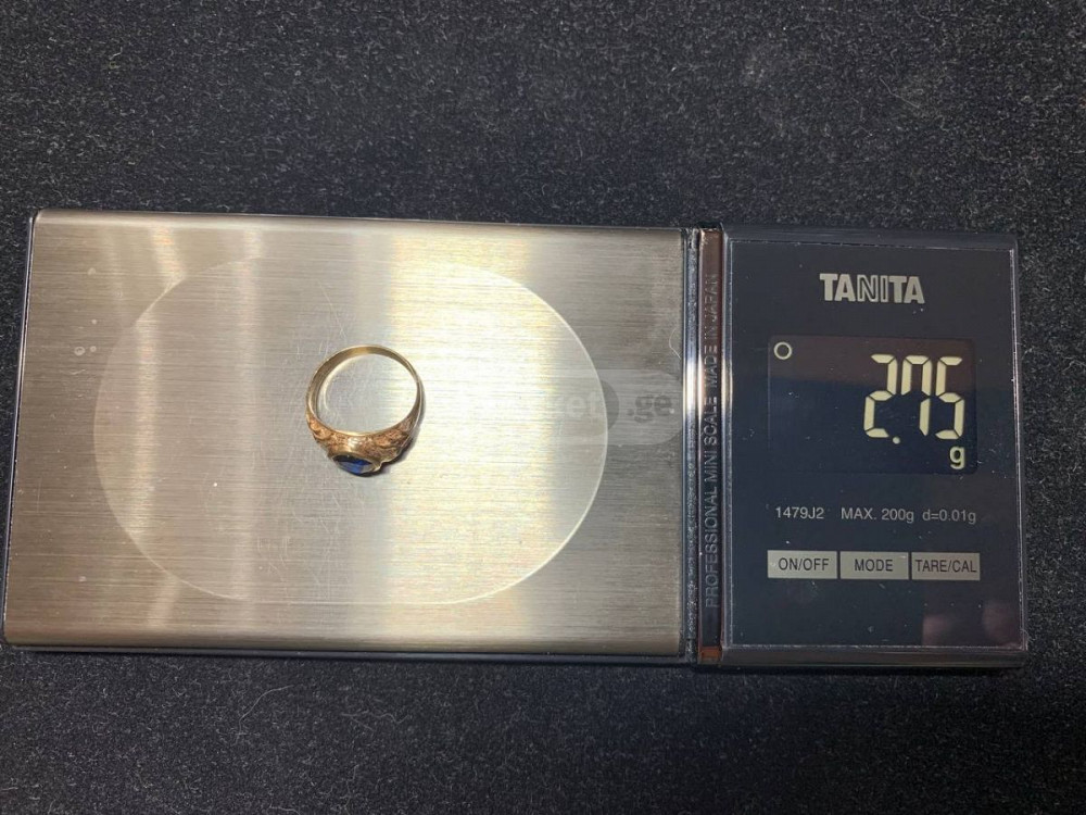 1939 ოქროს ბეჭედი 1.50 ct შპინელით Tbilisi - photo 9