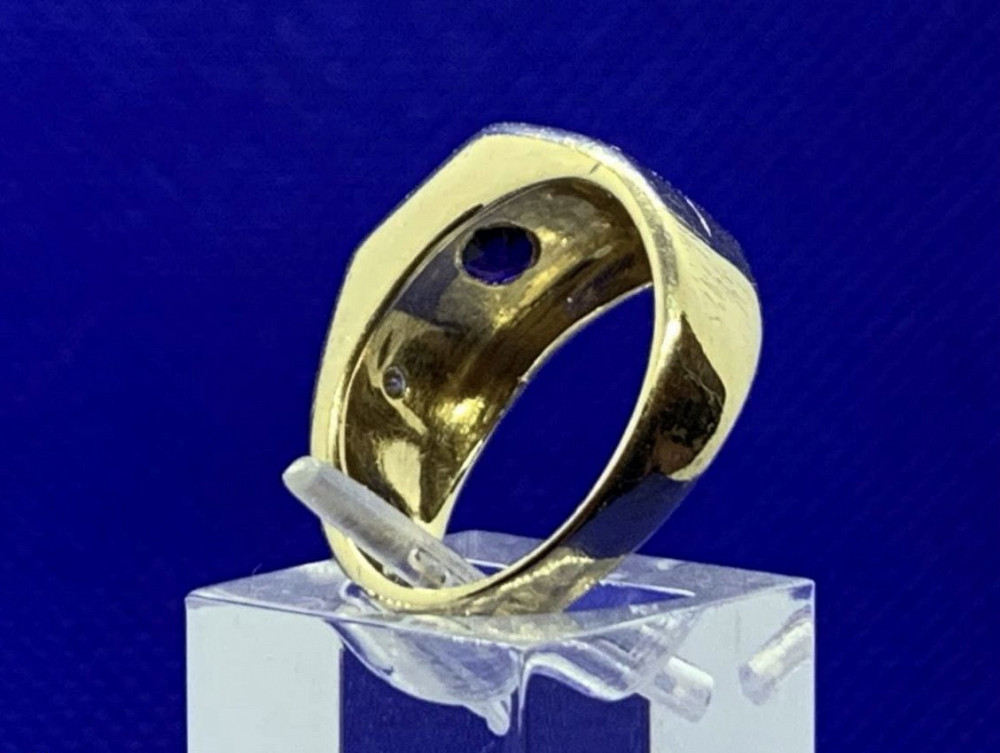 1825 ოქროს ბეჭედი საფირონით და ბრილიანტებით Tbilisi - photo 6