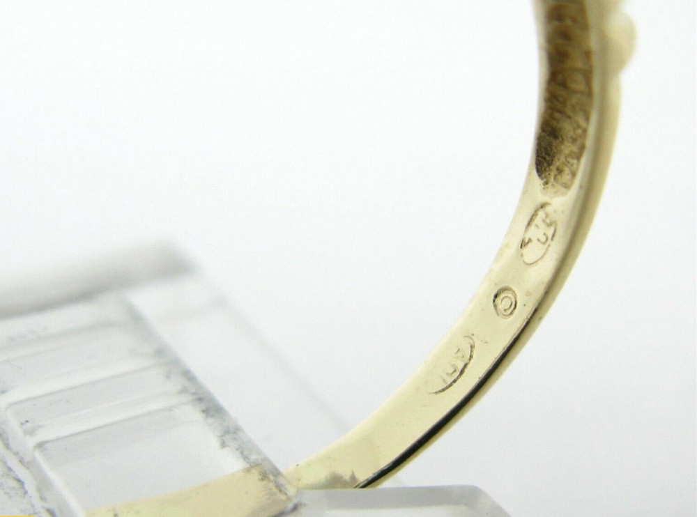 1726 ოქროს ბეჭედი ტოპაზით და ბრილიატებით Tbilisi - photo 5