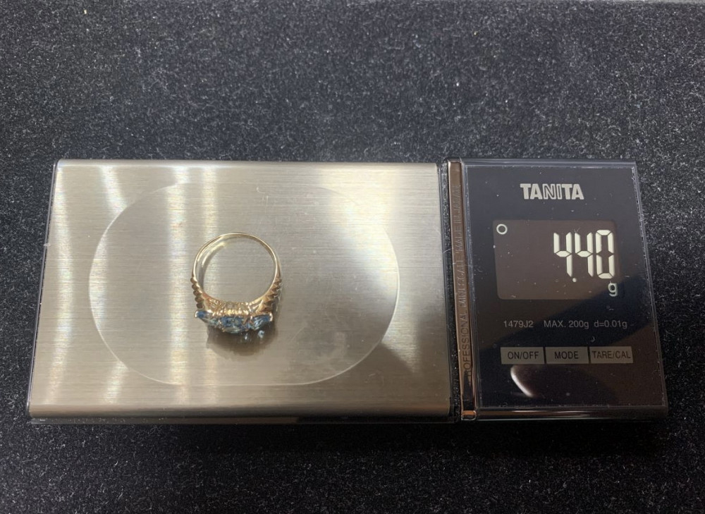 1726 ოქროს ბეჭედი ტოპაზით და ბრილიატებით Tbilisi - photo 6