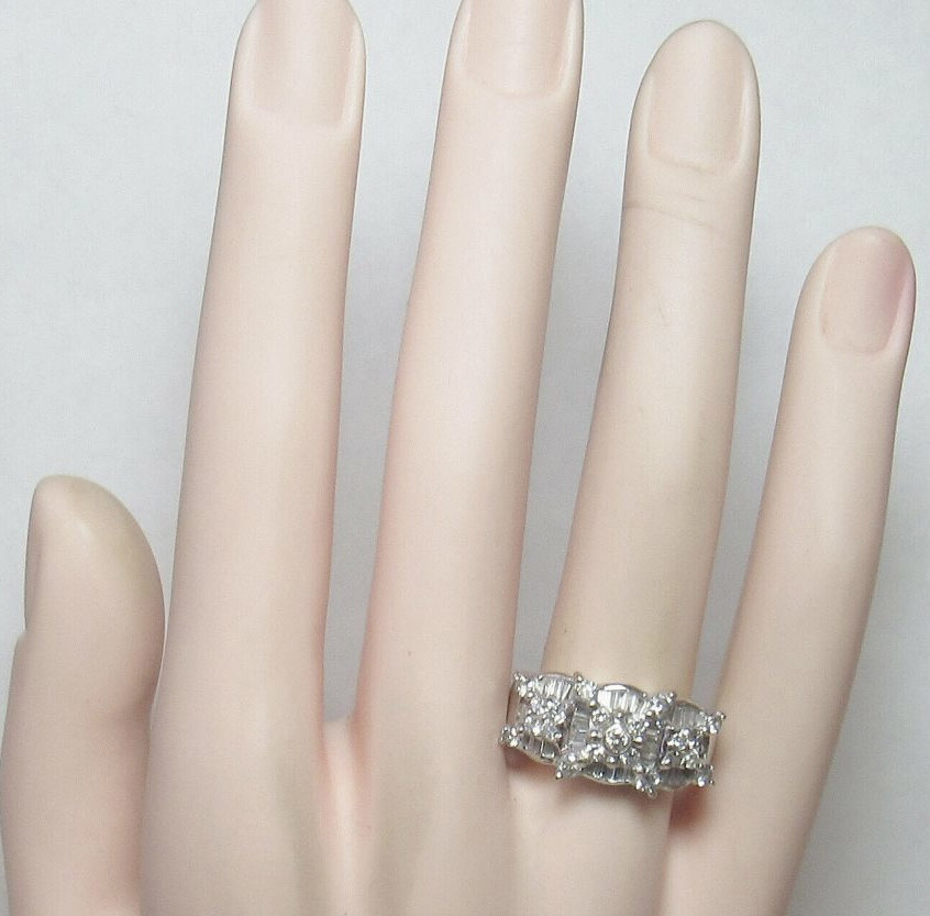 1633 თეთრი ოქროს 2.73 ctw ბრილიანტის ბეჭედი Tbilisi - photo 4