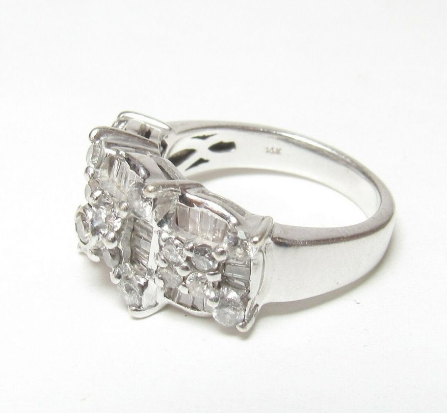 1633 თეთრი ოქროს 2.73 ctw ბრილიანტის ბეჭედი Tbilisi - photo 3