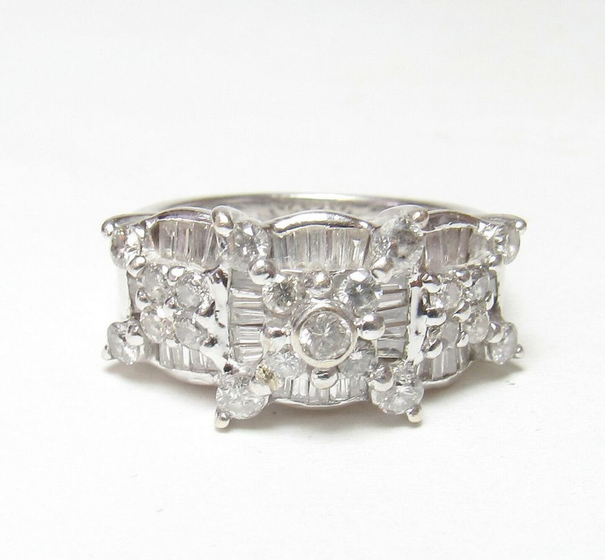 1633 თეთრი ოქროს 2.73 ctw ბრილიანტის ბეჭედი Tbilisi - photo 1