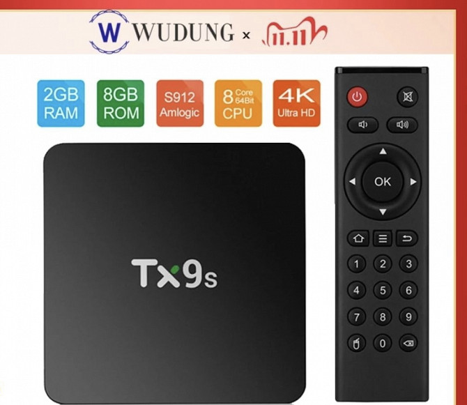 Android TvBox Tanix TX9s თბილისი - photo 1