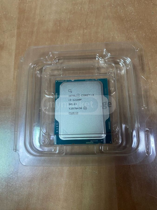 პროცესორი Intel i3 12100f სრულიად ახალი Тбилиси - изображение 2