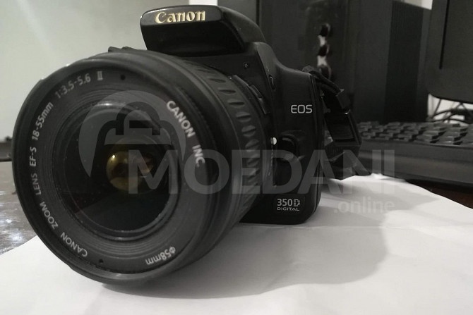 მოდელი: Canon EOS 350D Digital (8 მეგაპიქსელი) თბილისი - photo 1