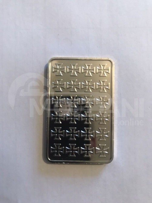 რეიხსბანკის ვერცხლის ზოდი თბილისი - photo 3