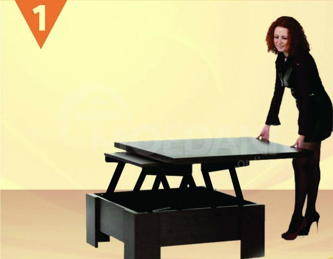 გასაშლელი ჟურნალების მაგიდები (ტრანსფორმერი 12 კაცზე) მაგი Tbilisi - photo 1