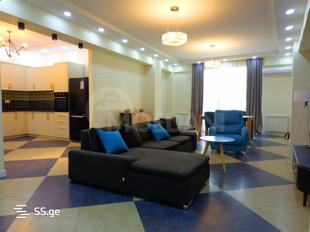 ქირავდება 3 ოთახიანი ბინა 150მ² 10/17 სართ თბილისი - photo 1