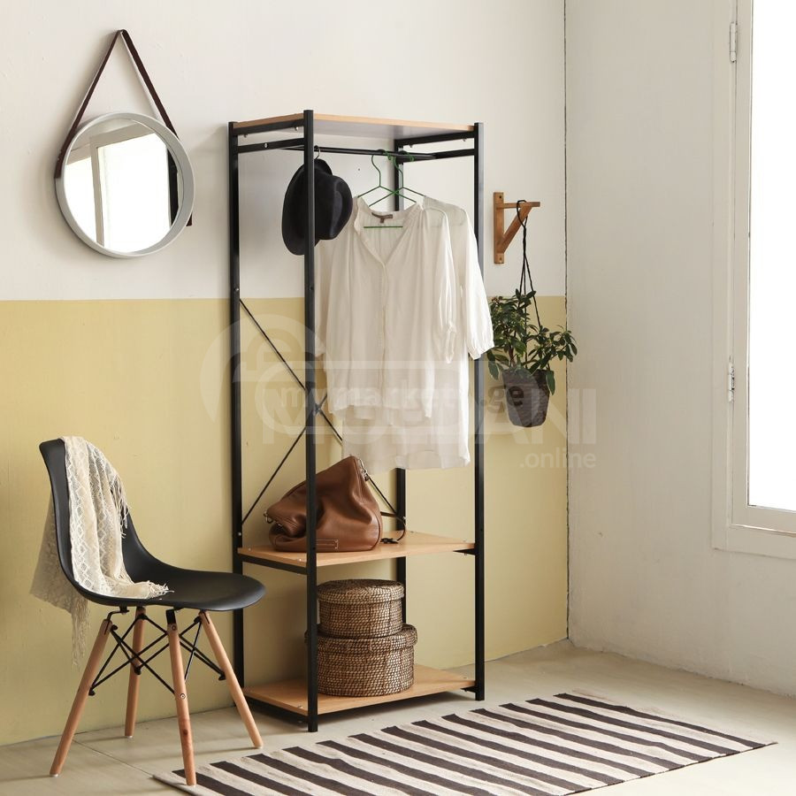 Clothes hanger for sale. Shoe rack, 60x167 Tbilisi - photo 1