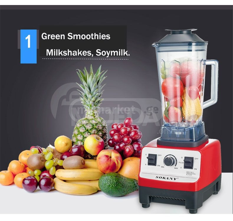 იყიდება ბლენდერი SOKANY SK-444, თბილისი - photo 2