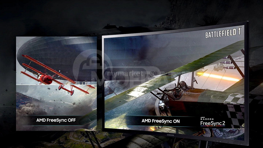 27" Samsung სათამაშო მონიტორი 2560 x 1440/ 144 Hz თბილისი - photo 2