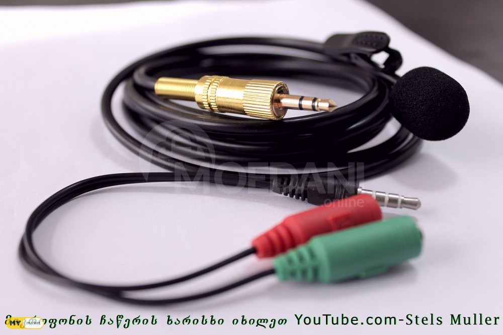 Микрофон Петличка, микрофон Петличный микрофон Тбилиси - изображение 1