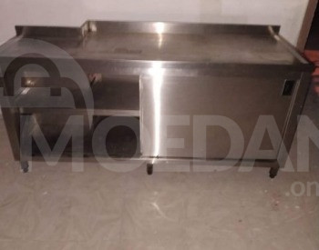 Stainless metal work table with shelves from Europe + installment Tbilisi - photo 2
