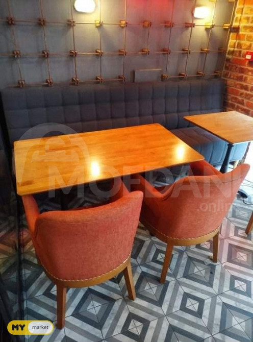 Cafe-bar and all business areas have large tables and chairs Tbilisi - photo 2