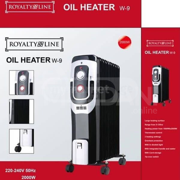 Обогреватель, фен, масло, бесплатная доставка! Разделы 9 и 13 Тбилиси - изображение 2