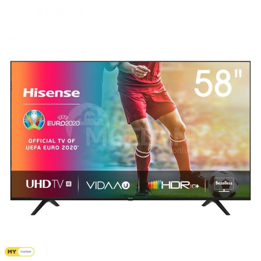 Телевизор Hisense 58A6G 4K UHD SMART Тбилиси - изображение 1