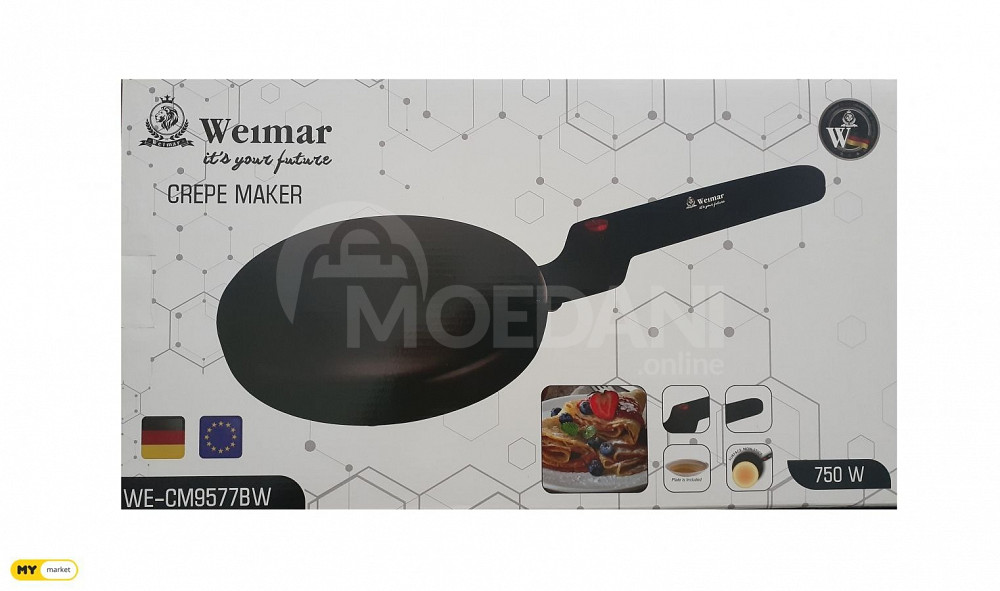 Блинница Weimar WE-CM9577BW Тбилиси - изображение 1