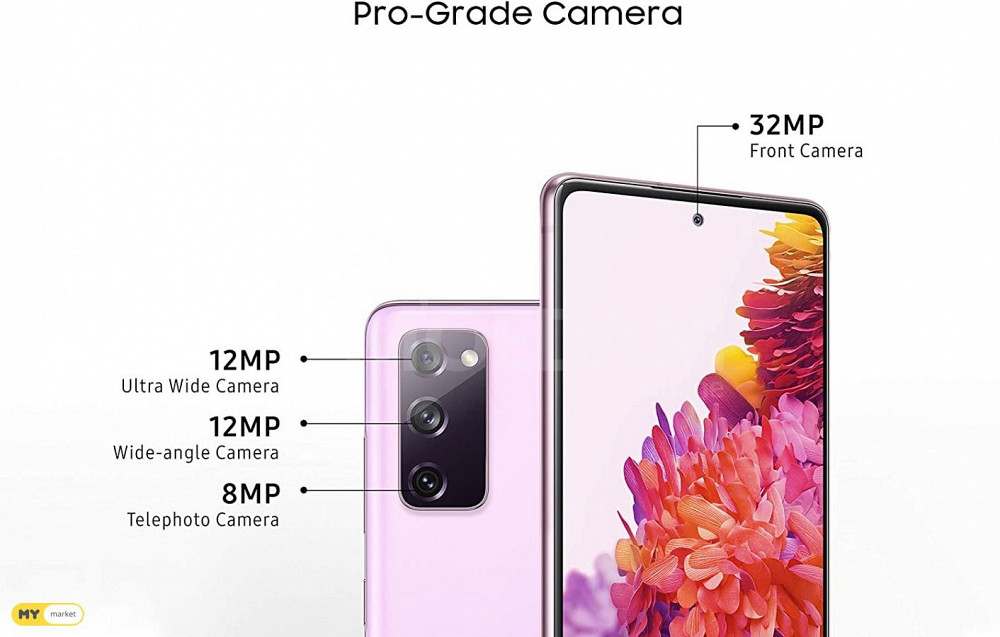 იყიდება SAMSUNG Galaxy S20 FE 5G Factory Unlocked Android Cel თბილისი - photo 2