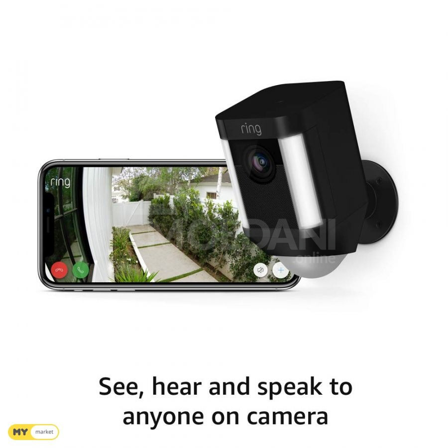 Ring Spotlight Cam Battery HD Security Camera with Bu for sale Tbilisi - photo 2