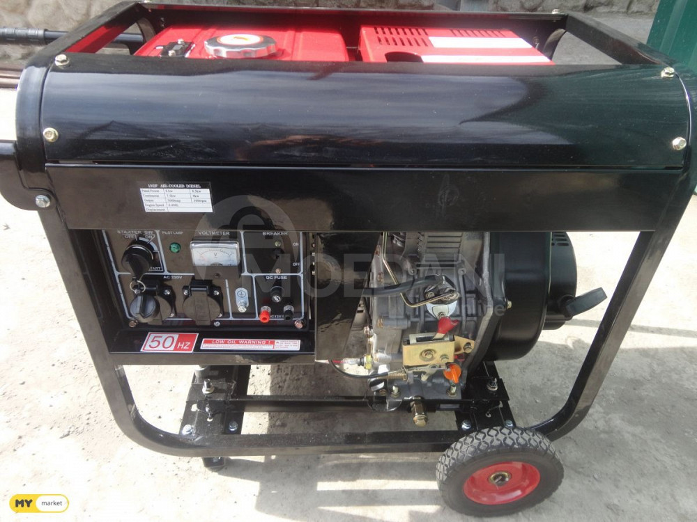 გენერატორი 8 კილოვატი მუშაობს დიზელზე. თბილისი - photo 2