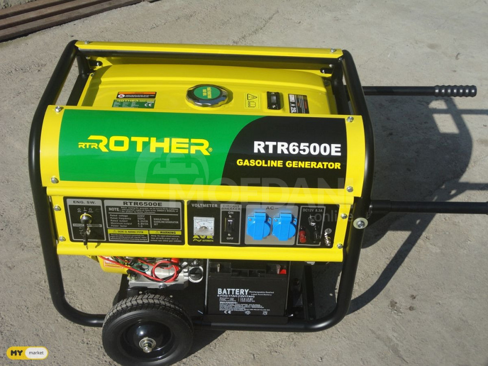 გენერატორი 7 კვ. თბილისი - photo 1