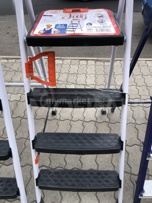 კიბე სამმაგი ჩამკეტით 3+1 საფეხურით თბილისი - photo 2