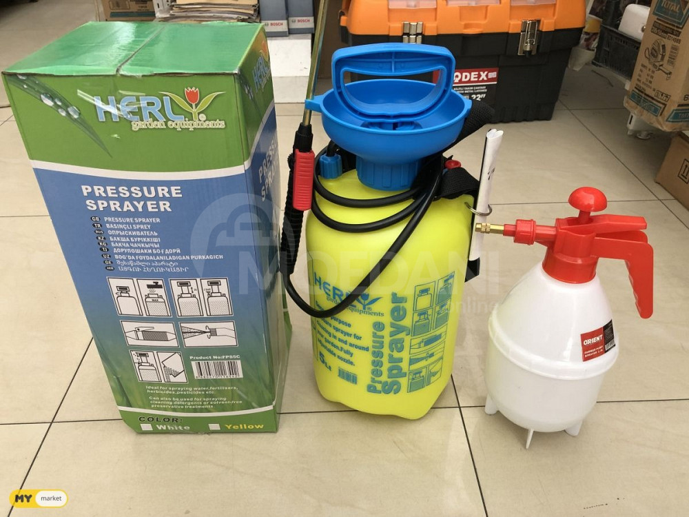 შესაწამლი აპარატი 5 ლიტრიანი თბილისი - photo 1