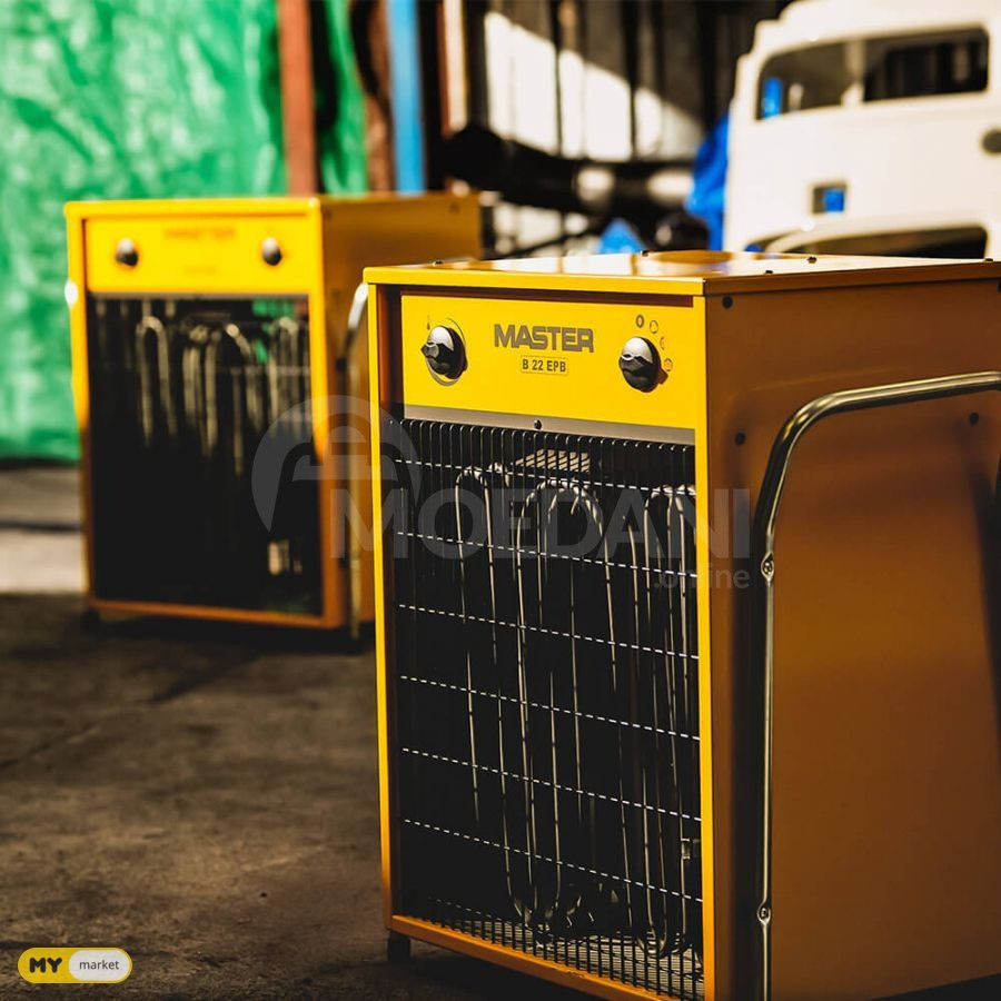 ჰაერის ელექტრო გამათბობლები 9kW Master კალორიფერი სითბოს იარ თბილისი - photo 1