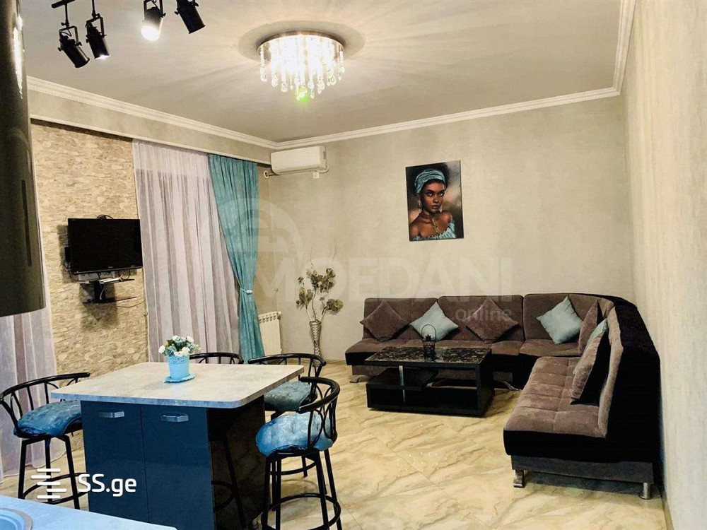 ქირავდება 3 ოთახიანი ბინა 90მ² 12/14 სართ თბილისი - photo 1