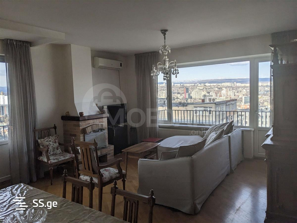 ქირავდება 3 ოთახიანი ბინა 80მ² 9/9 სართ თბილისი - photo 1