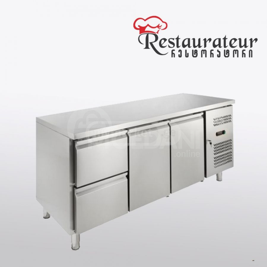 Table refrigerator with 2 doors, 2 drawers Tbilisi - photo 1